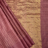 Maya Zari Checks Tussar Saree