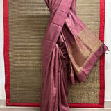Maya Zari Checks Tussar Saree