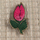 Blooming Tulip Brooch - Pink