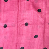 Veena polka tussar saree