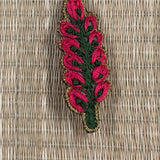 Celosia Brooch - Pink