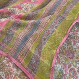Mishrita Lime Kota Saree