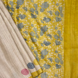 Veena polka tussar saree