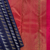 Nihira chidiya kanchipuram silk saree