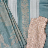 Veena Woven Border Tussar Saree