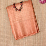 Maya Zari Checks Tussar Saree