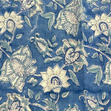 Mishrita Sky Blue Kota Saree