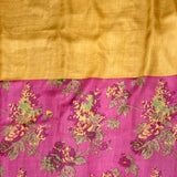 Veena Long Border Tussar Saree