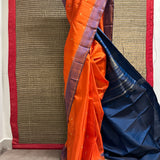 Vera twin border kanchipuram silk saree