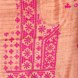 Maya Zari Checks Tussar Saree