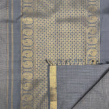 Alani Twinline Kanchipuram Silk Saree - Grey