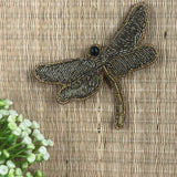Golden Dragonfly Brooch
